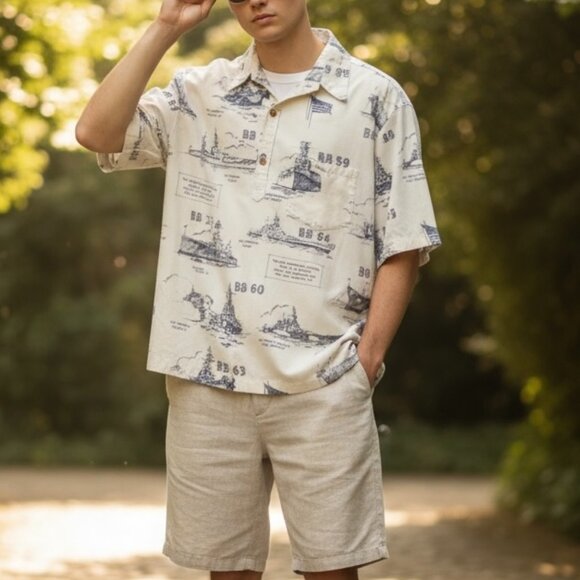 Combat Collection Other - Combat Collection Men's Battleship Shirt M